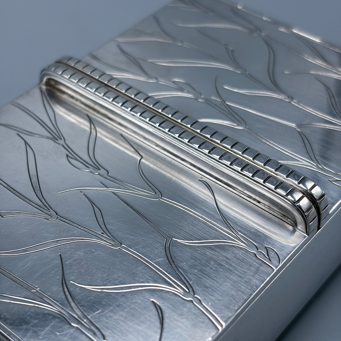Georg Jensen Sterling Silver Keepsake Box No. 867 by Jorgen Jensen