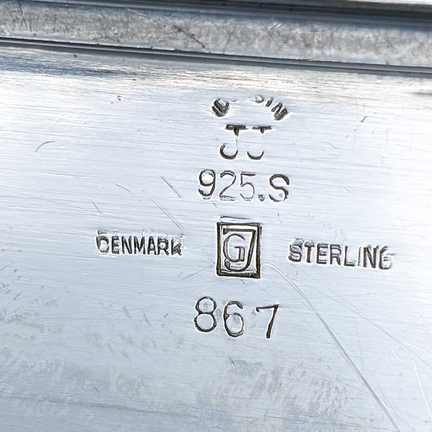Georg Jensen Sterling Silver Keepsake Box No. 867 by Jorgen Jensen