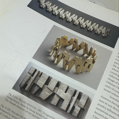 Estate Georg Jensen 18k Rose Gold Bracelet No 1114 by Soren Georg Jensen