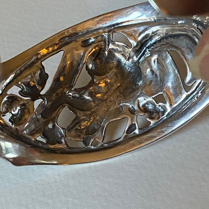 Peer Smed Sterling Silver "Squirrel" Cuff Bracelet