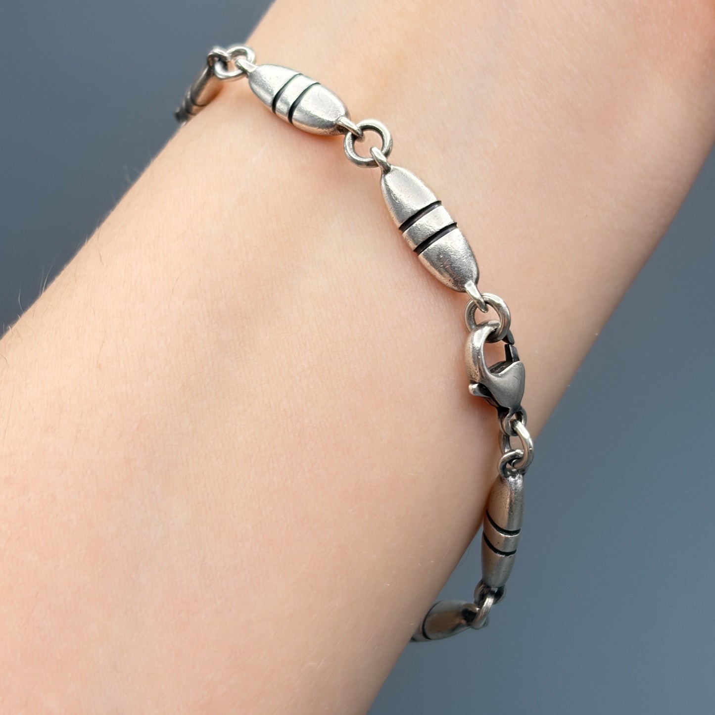 Estate Georg Jensen Sterling Silver Bracelet by Lene Munthe No. 391