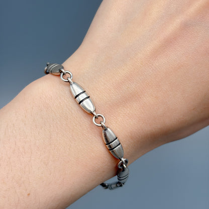 Estate Georg Jensen Sterling Silver Bracelet by Lene Munthe No. 391