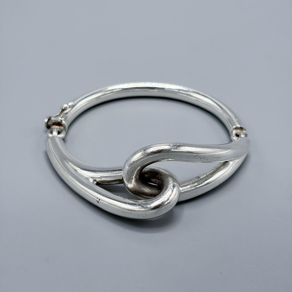 Estate Sterling Silver Link Bracelet by Jose Quintana