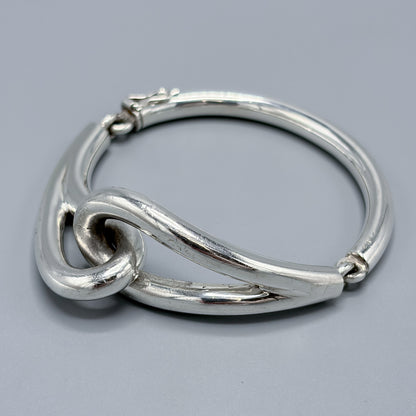 Estate Sterling Silver Link Bracelet by Jose Quintana