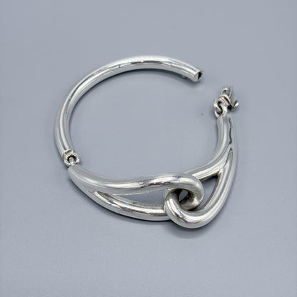 Estate Sterling Silver Link Bracelet by Jose Quintana