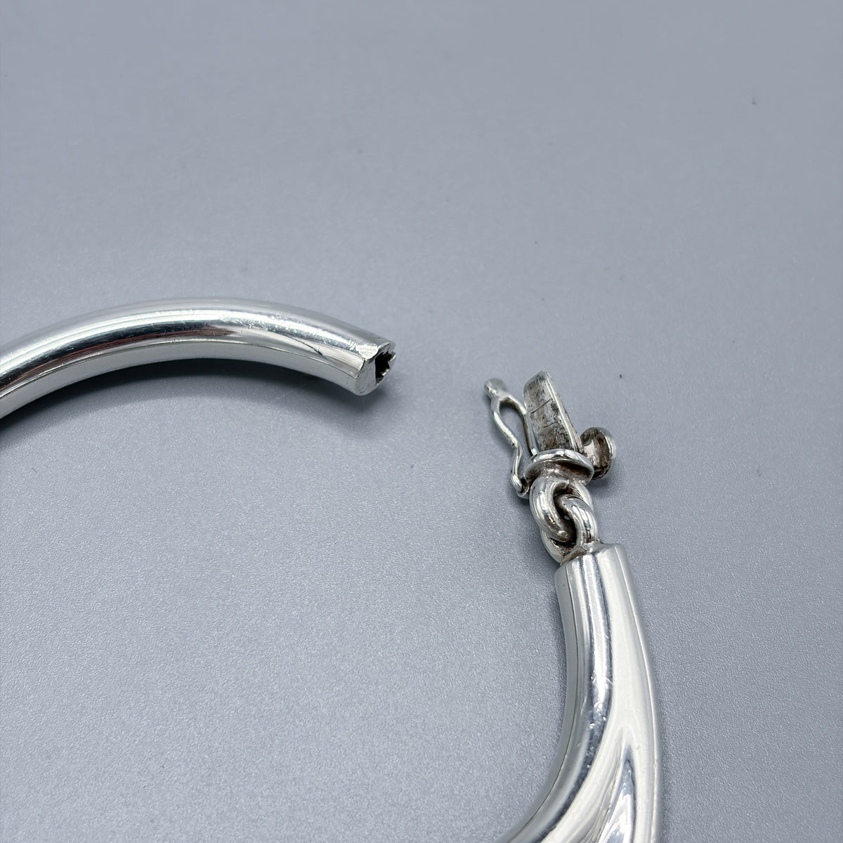 Estate Sterling Silver Link Bracelet by Jose Quintana