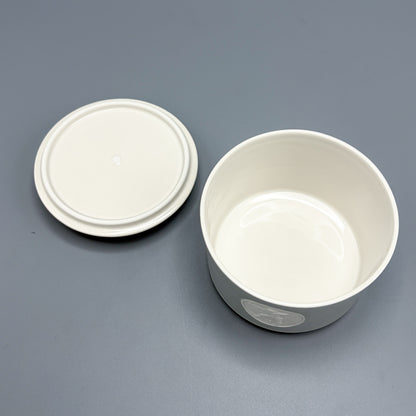 Estate KPM ARKADIA Pattern Gray & White Porcelain Cream & Sugar
