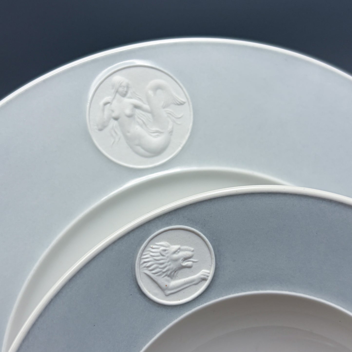 KPM Porcelain "Arkadia" 12 Piece Dinner & Salad Plate Set