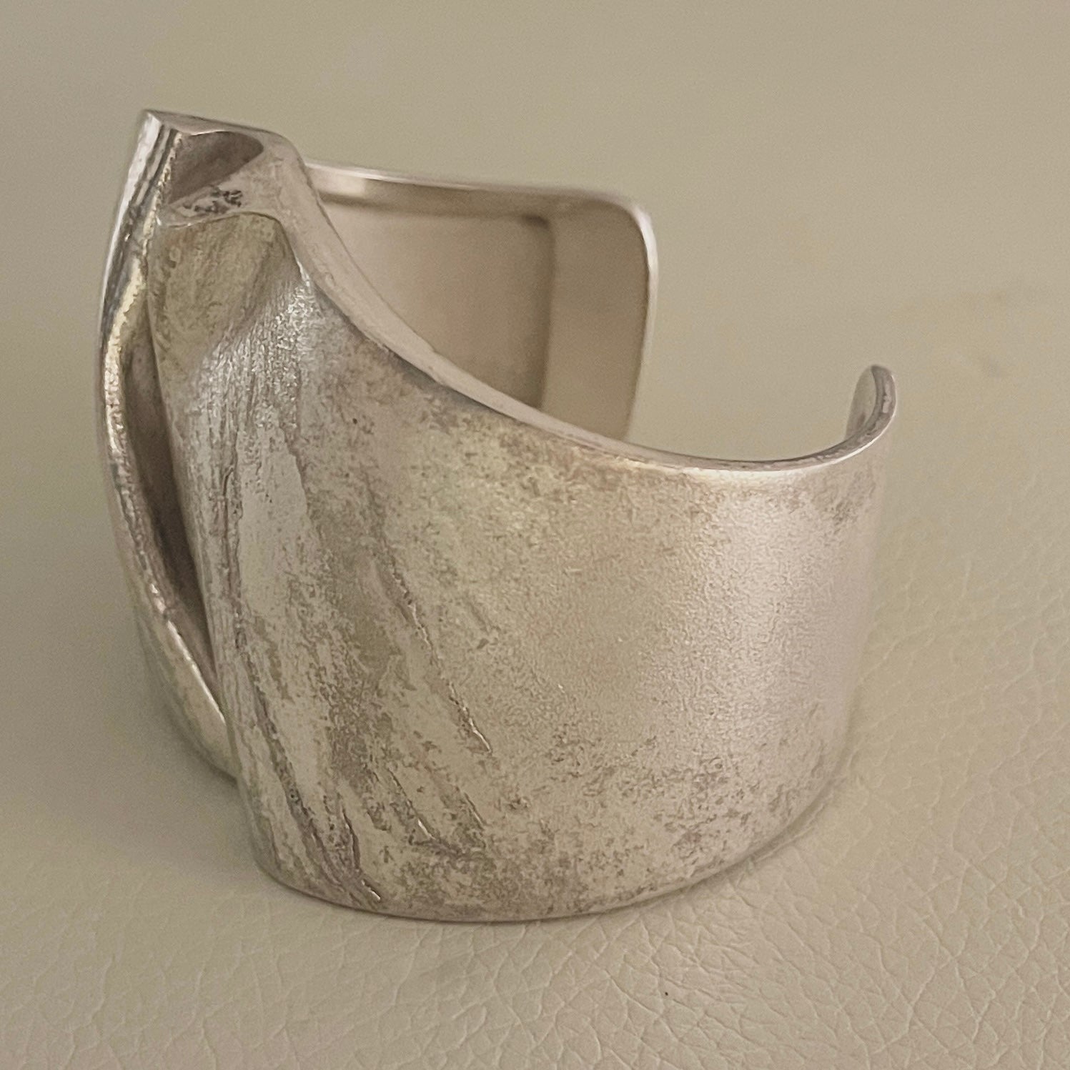 Estate Sterling Silver Ygol for Lapponia Cuff Bracelet by Björn
