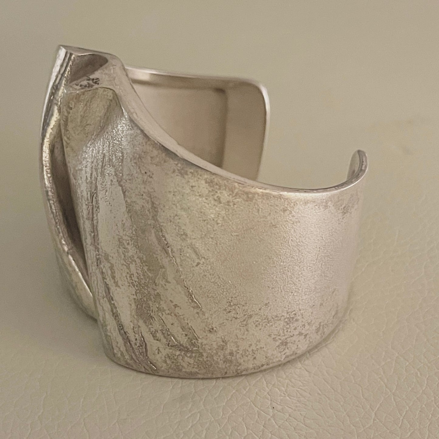 Estate Sterling Silver Ygol for Lapponia Cuff Bracelet by Björn Weckström