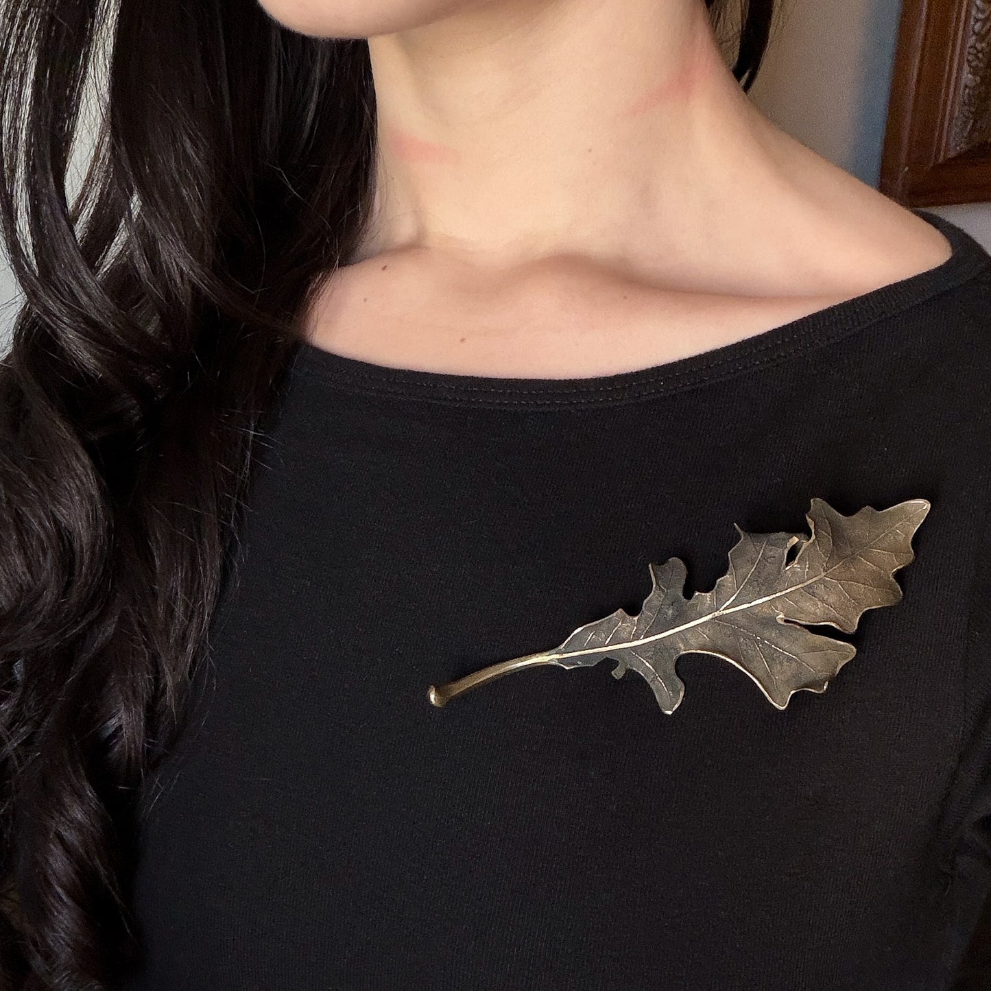 Estate Oak Leaf Brooch by John Iversen