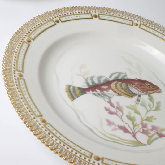 Royal Copenhagen Fish Plate "Cottus Scorpius" by Royal Copenhagen