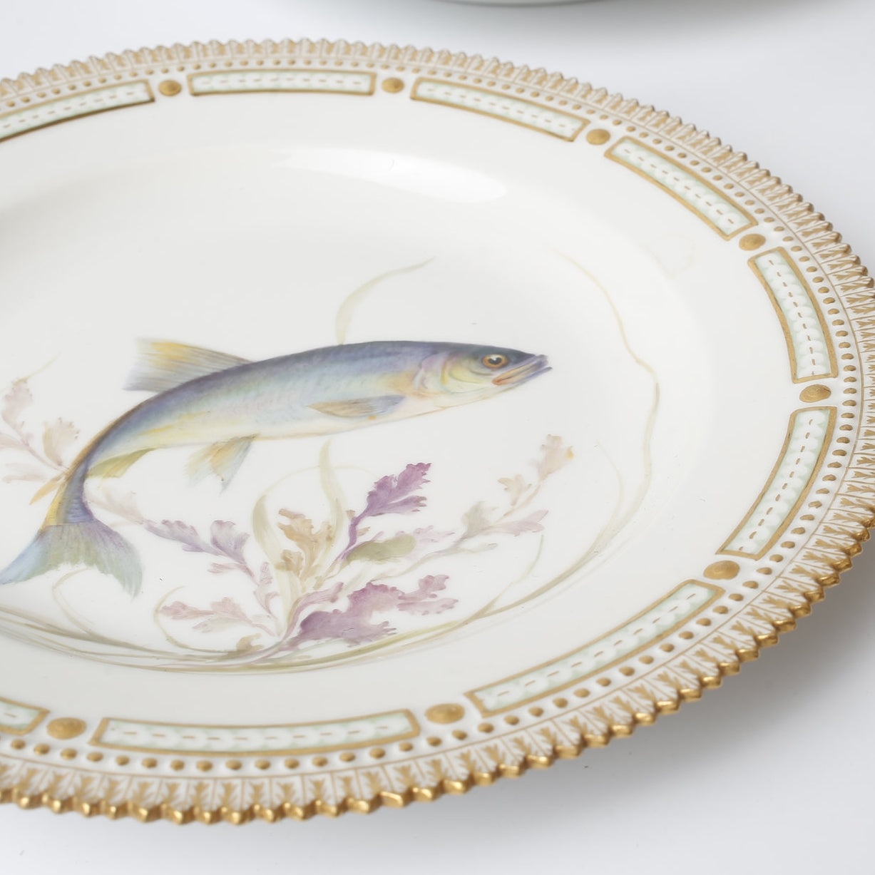 Royal Copenhagen Fish Plate "Clupea Harengus" by Royal Copenhagen