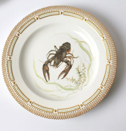 Royal Copenhagen Fish Plate “Astacus Fluviatilis” by Royal Copenhagen