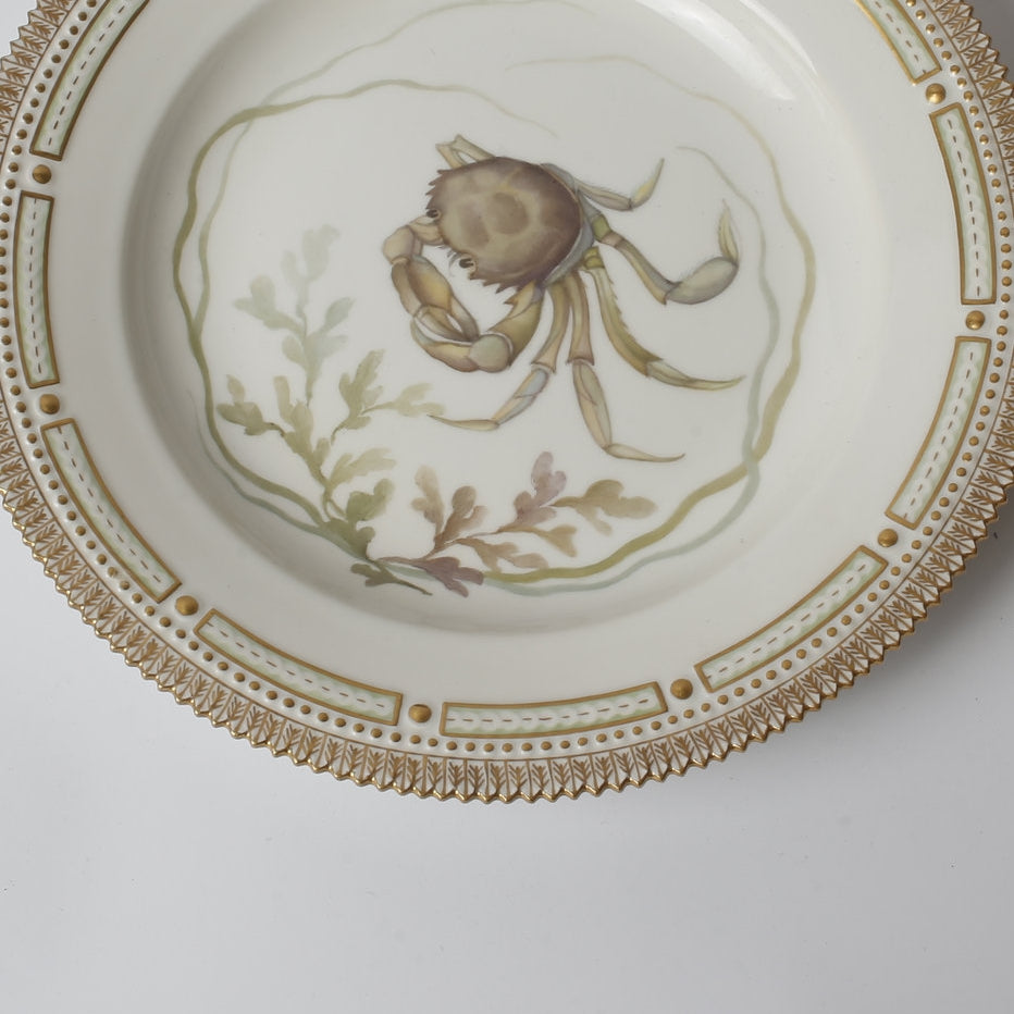 Royal Copenhagen Fish Plate "Cancer Pagurus" by Royal Copenhagen