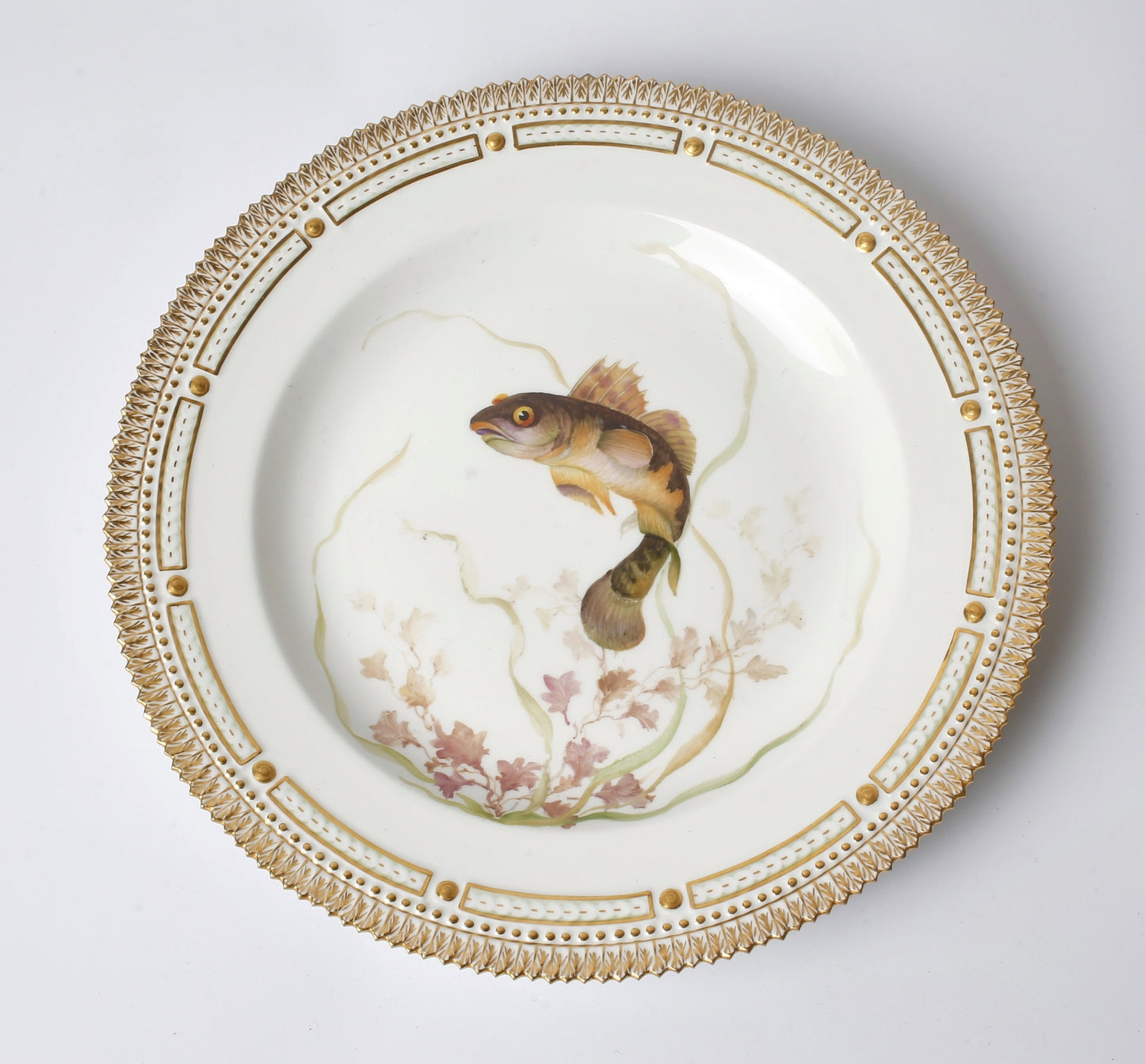 Royal Copenhagen Fish Plate "Gobius Niger" by Royal Copenhagen