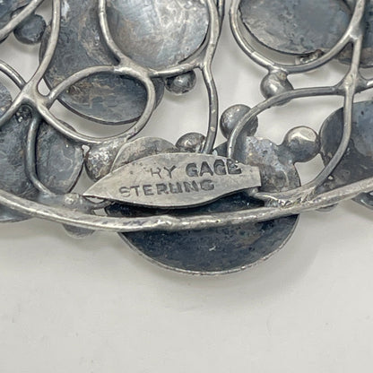 Estate Mary Gage Sterling Silver Brooch