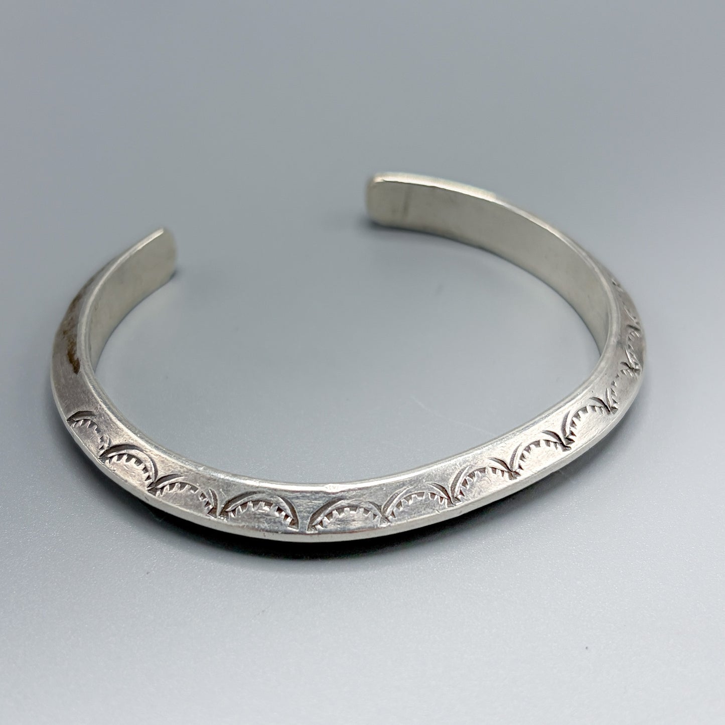 Estate Sterling Silver Navajo Cuff