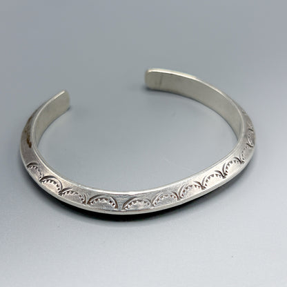 Estate Sterling Silver Navajo Cuff