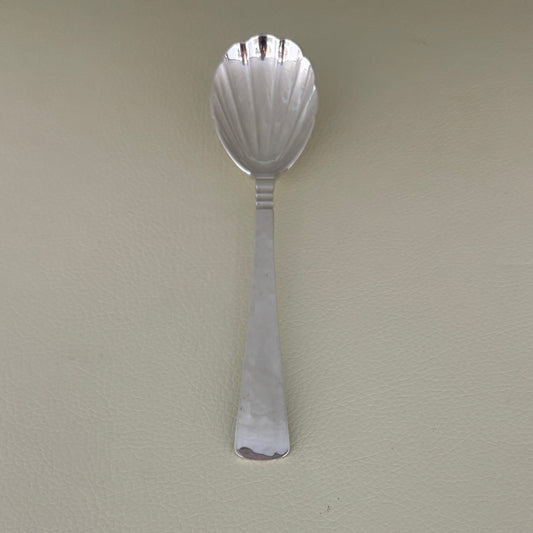 Estate Sterling Silver Porter Blanchard "Capri" Serving Spoon w/ Scalloped Bowl