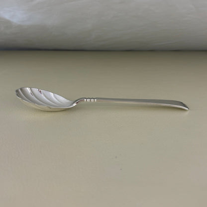 Estate Sterling Silver Porter Blanchard "Capri" Serving Spoon w/ Scalloped Bowl