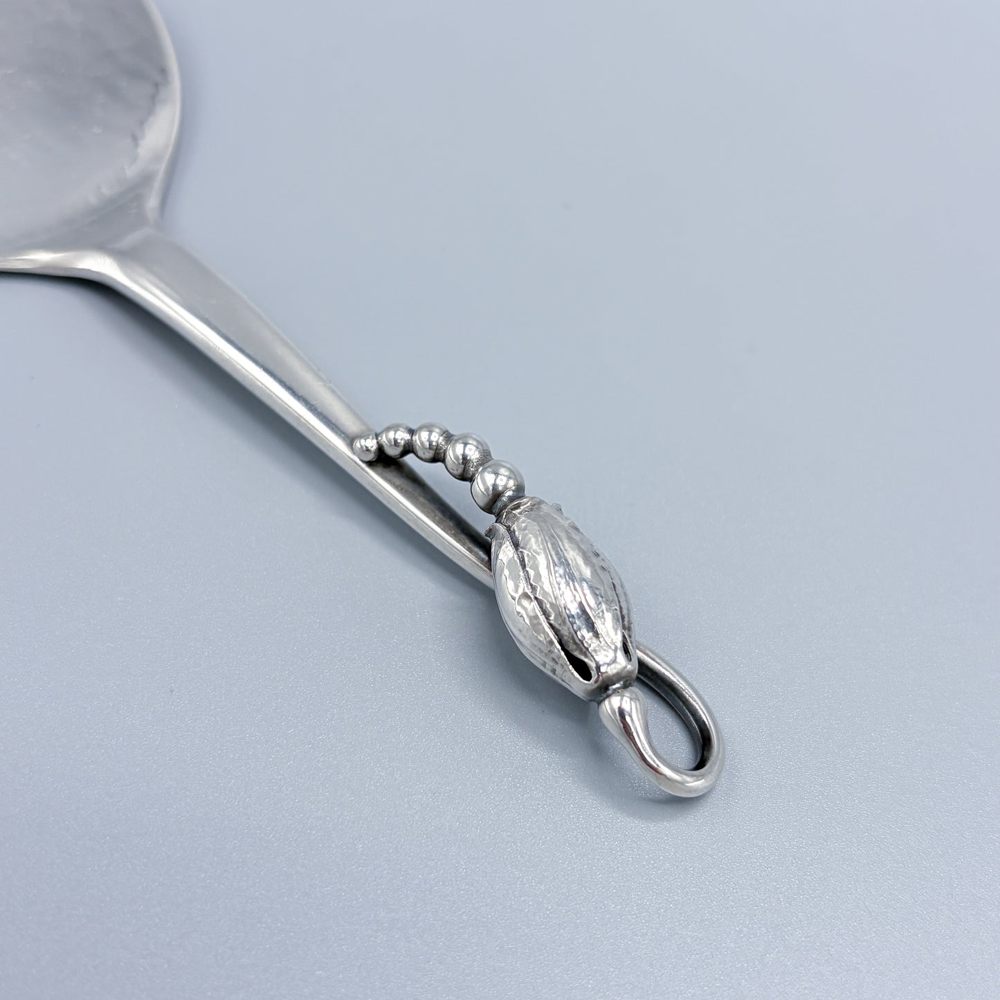 Estate Georg Jensen Sterling Silver "Blossom" Pastry Server No 84