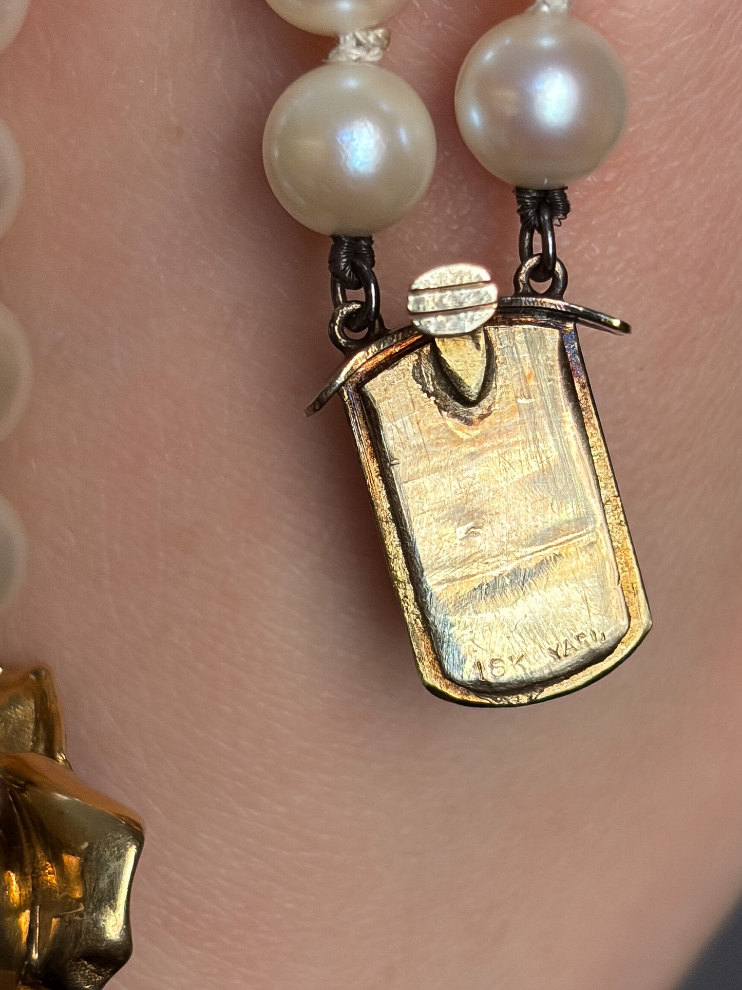 Estate Cultured  Akoya Pearl Necklace with Convertible Bracelet by Raymond C. Yard