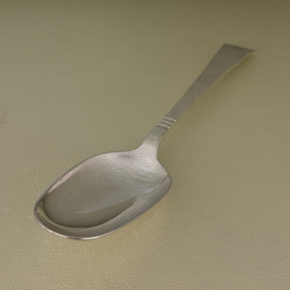 Estate Sterling Silver Porter Blanchard "Capri" Large Squared Serving Spoon