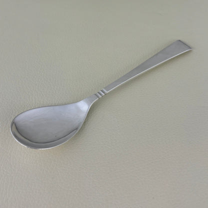 Estate Sterling Silver Porter Blanchard "Capri" Small Compote Spoon w/ Ovoid Bowl