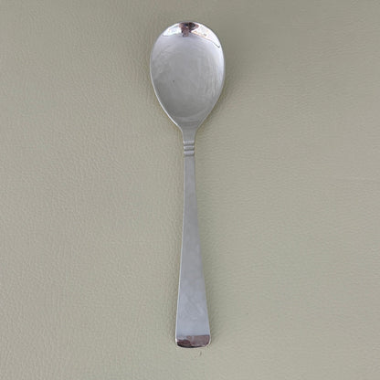 Estate Sterling Silver Porter Blanchard "Capri" Small Compote Spoon w/ Ovoid Bowl