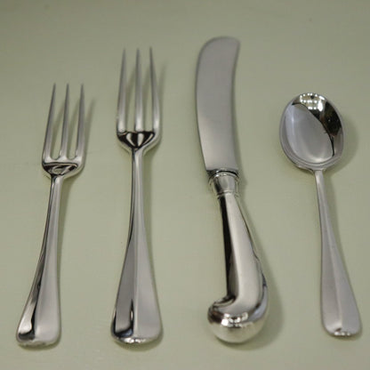 Estate Sterling Silver Queen Anne Williamsburg by Stieff Service of 12