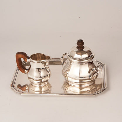 Estate Puiforcat Sterling Silver 3 Piece Set