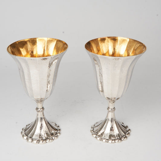 Estate Buccellati "Fesonato" Sterling Silver Goblet