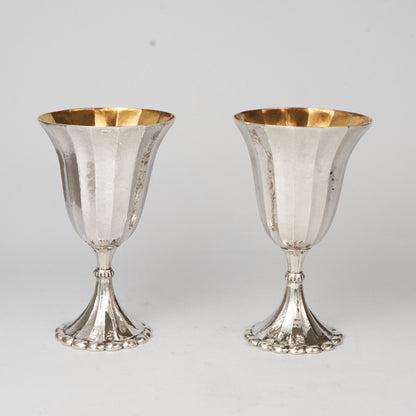 Estate Buccellati "Fesonato" Sterling Silver Goblet