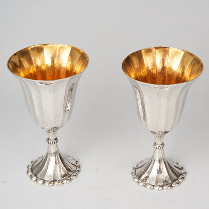 Estate Buccellati "Fesonato" Sterling Silver Goblet