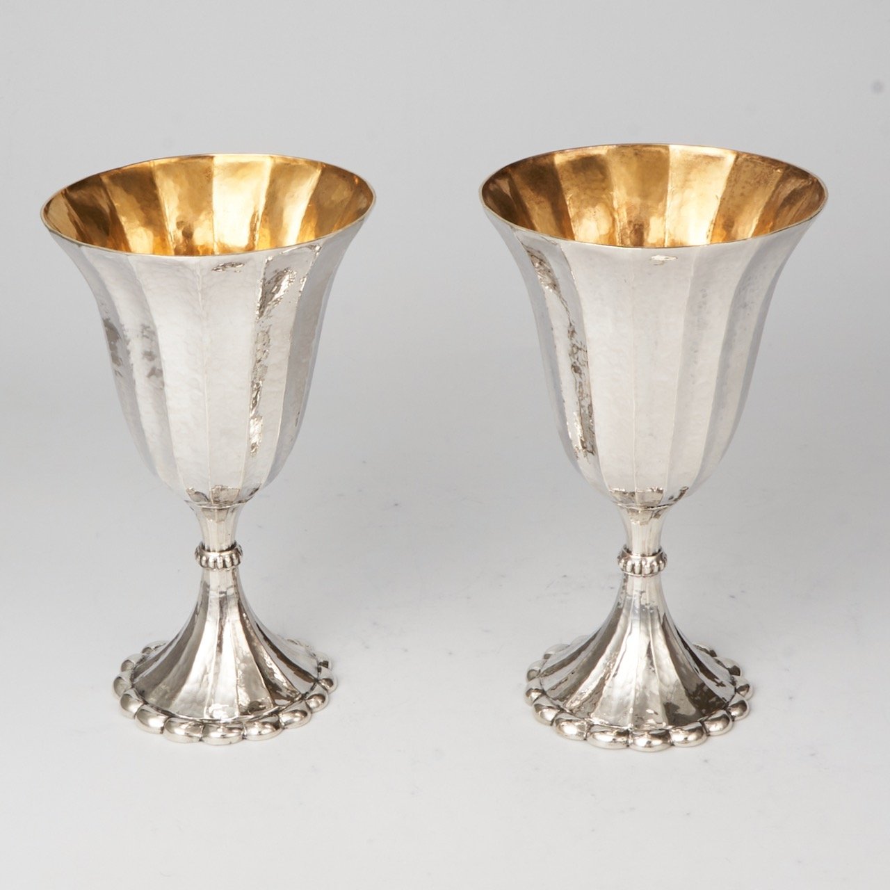 Estate Buccellati "Fesonato" Sterling Silver Goblet