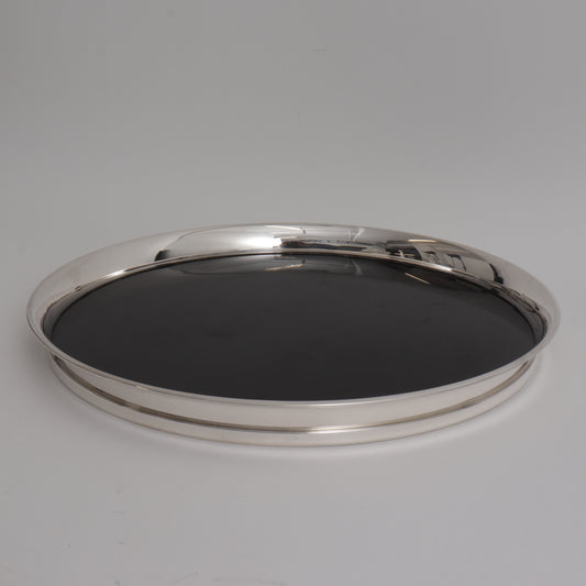 Estate Sterling Silver Large Round Tray by Reed & Barton 16"