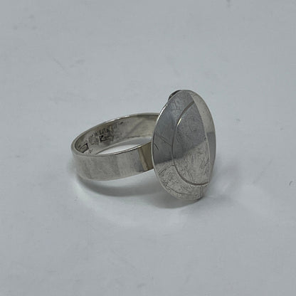 Estate Salovaara Ring with Two Half Rounds