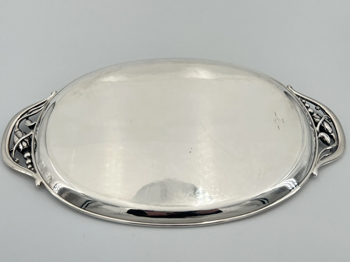 Georg Jensen Sterling Silver Serving Tray no2H