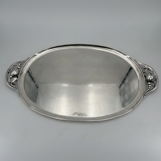 Georg Jensen Sterling Silver Large Serving Tray No 2F