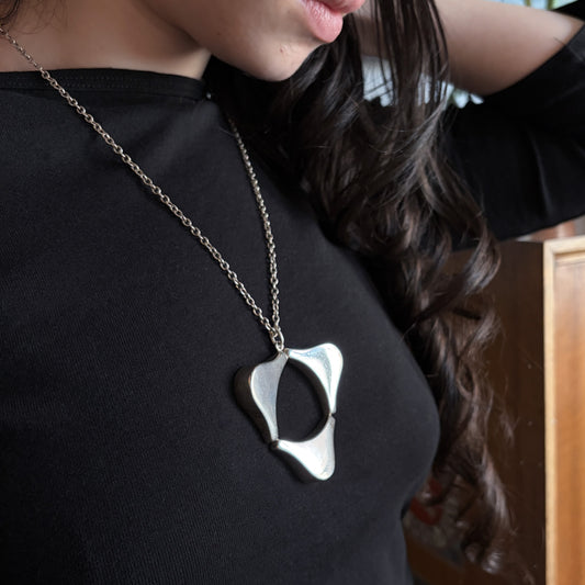 Georg Jensen Sterling Silver Necklace No.138 by Ibe Dalquist