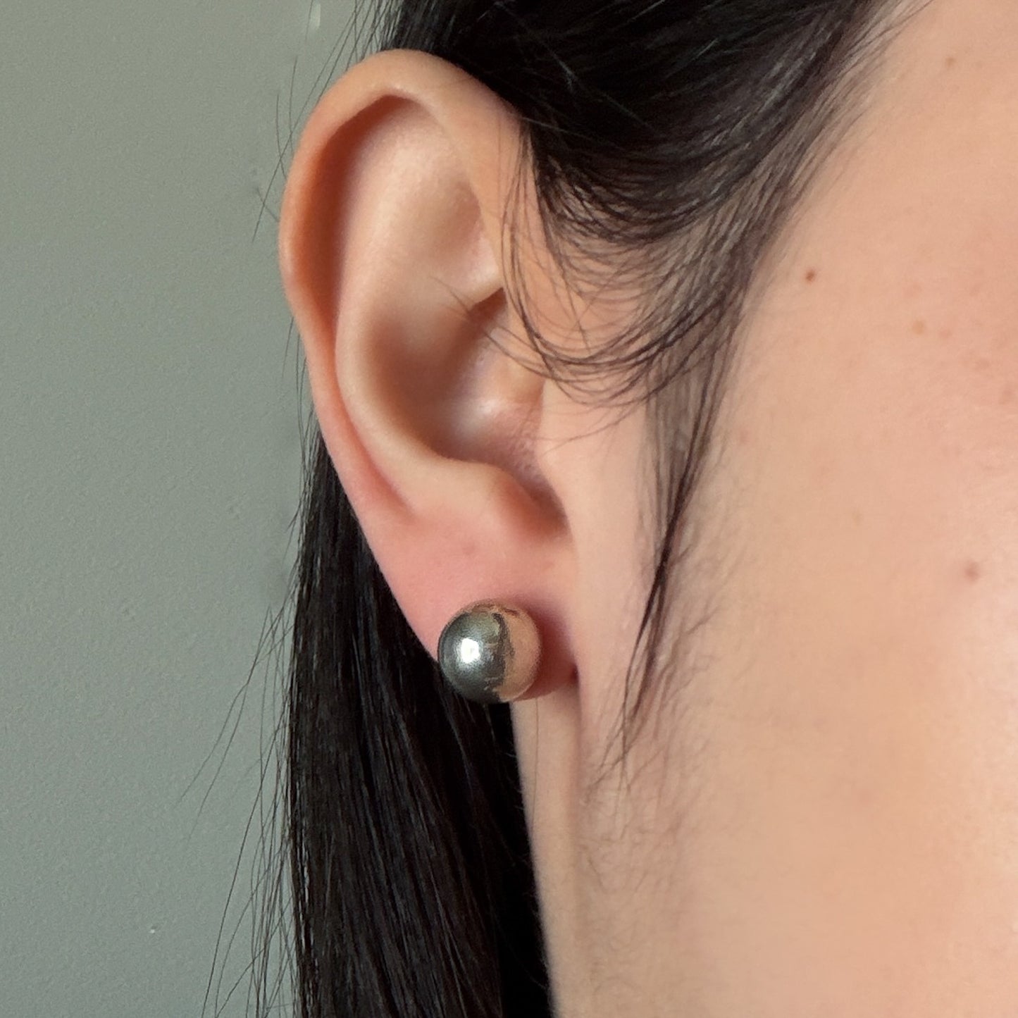 Estate Tiffany & Co. Sterling Silver Ball Post Earrings