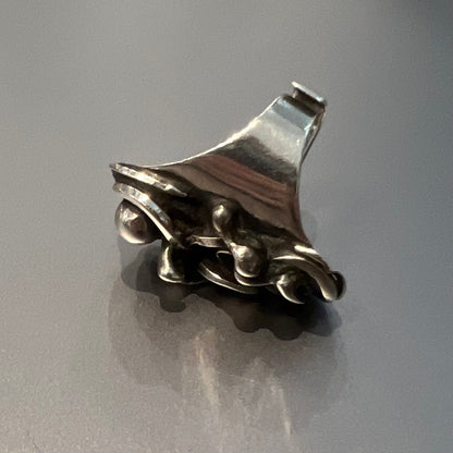 One of a Kind Sterling Silver Brutalist Ring by Rebajes