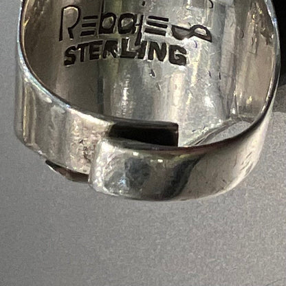 One of a Kind Sterling Silver Brutalist Ring by Rebajes