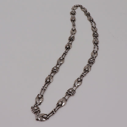 Georg Jensen Sterling Silver Necklace No. 1 Extra Long