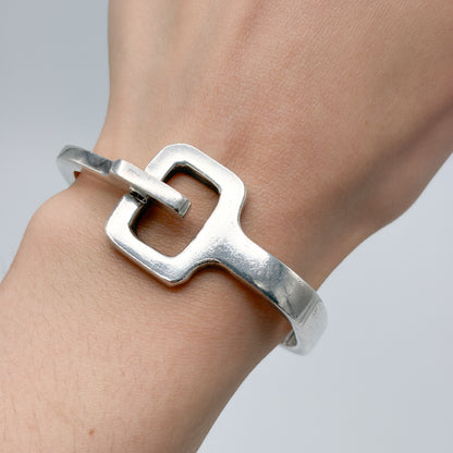 Estate Sterling Silver Tane Bracelet