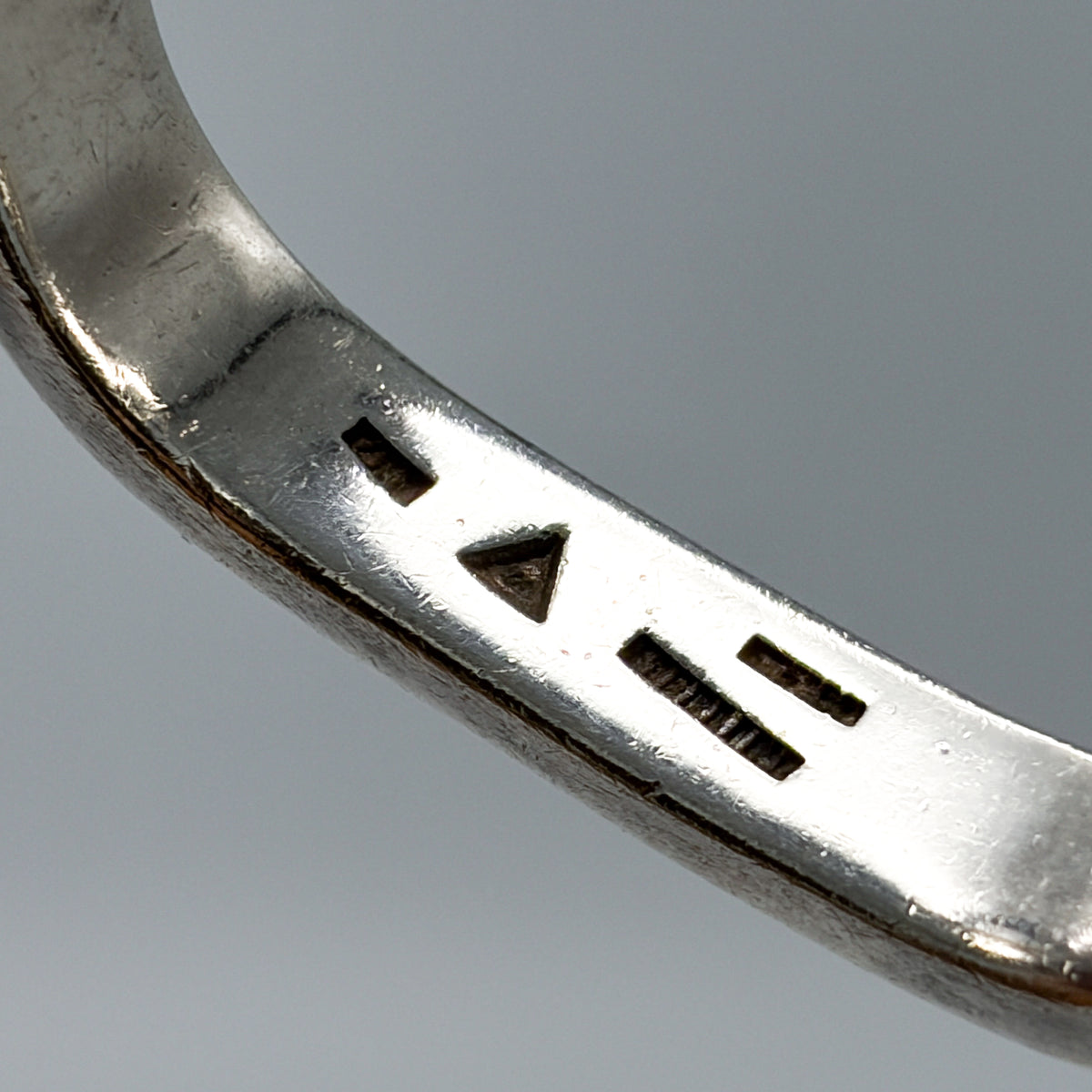 Estate Sterling Silver Tane Bracelet