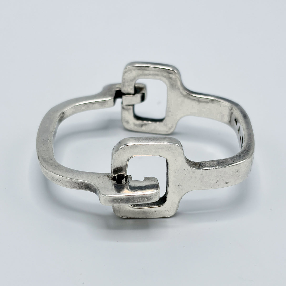 Estate Sterling Silver Tane Bracelet
