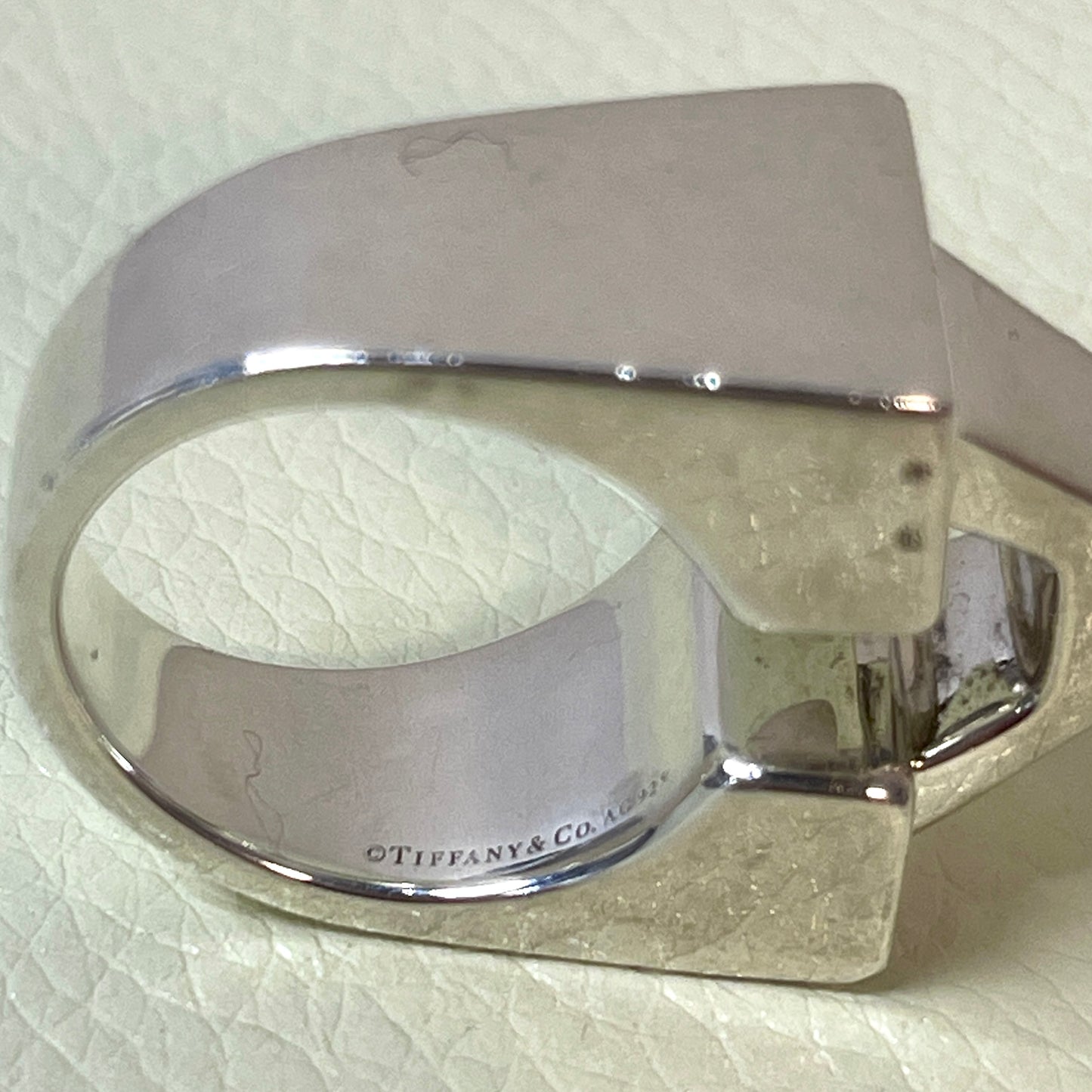 Estate Sterling Silver Tiffany & Co Bridge Statement Ring