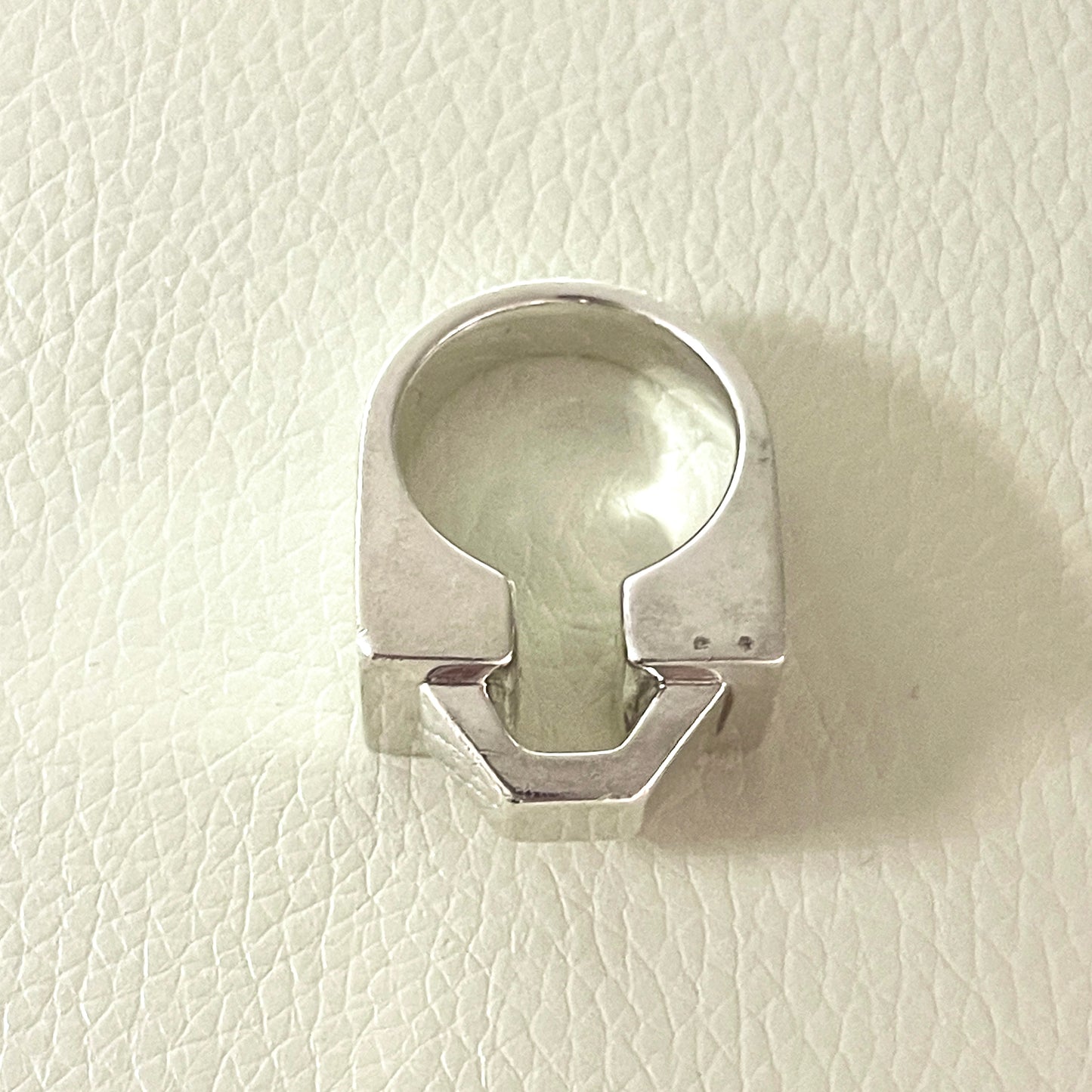 Estate Sterling Silver Tiffany & Co Bridge Statement Ring